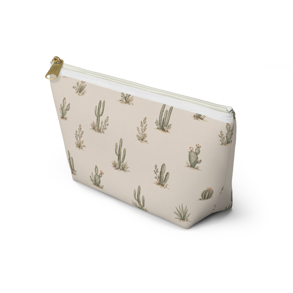 Pochette Accessoires — Motif Cactus