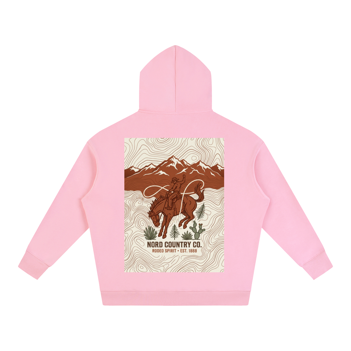 Coton Ouaté Oversize — Logo Nord Country Co.