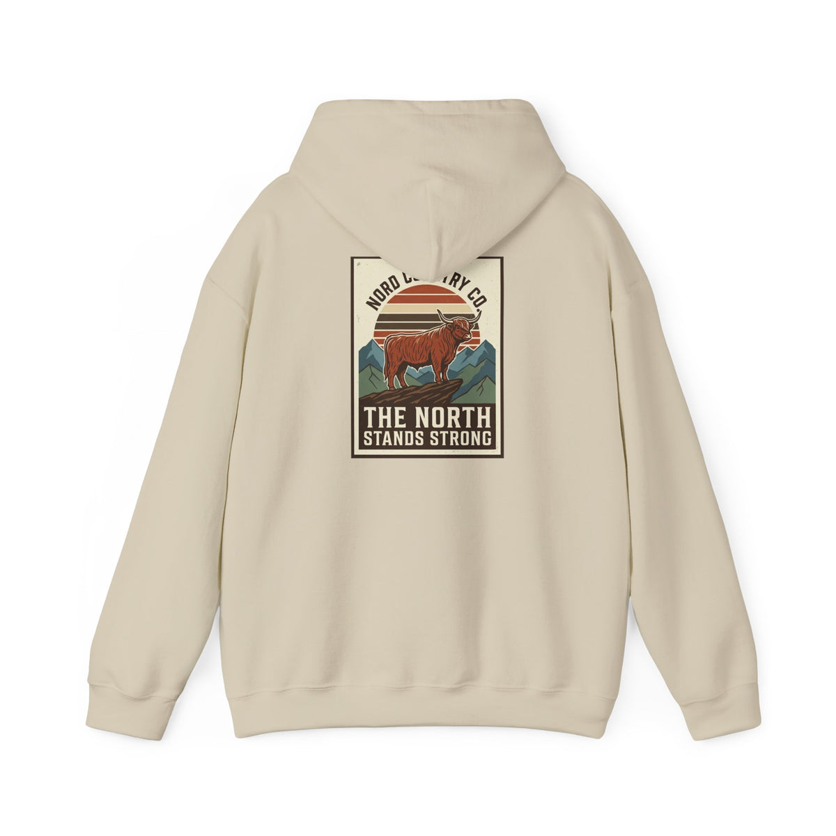 Coton Ouaté Bison Vintage — The North Stands Strong