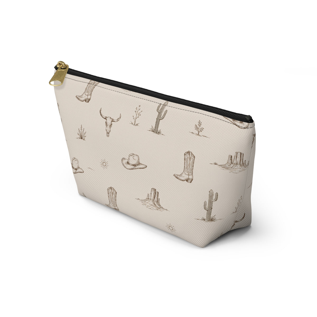 Pochette Accessoires — Désert Western Chapeau et Bottes
