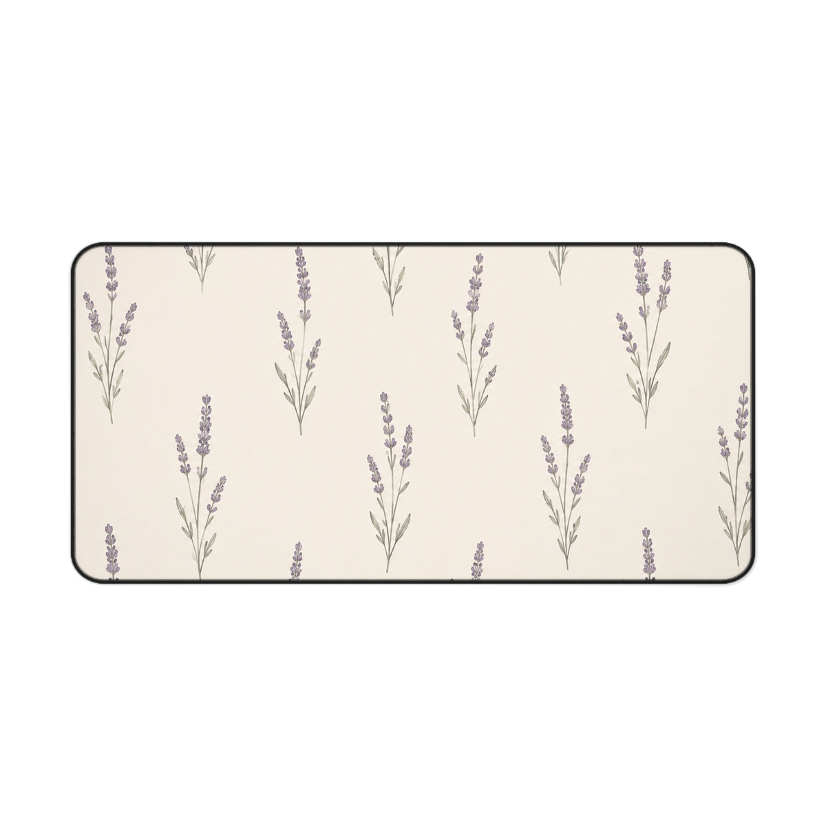 Tapis de Bureau Brin de Lavande — Tapis Floral pour Bureau à Domicile — Nord Country Co.