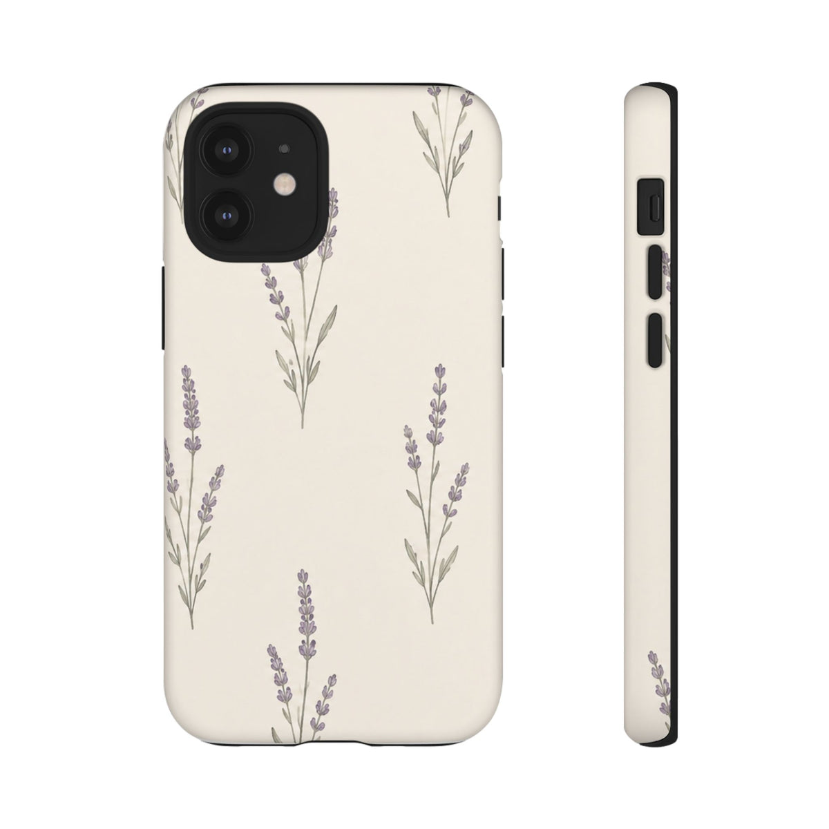 Floral Lavender Tough Phone Case
