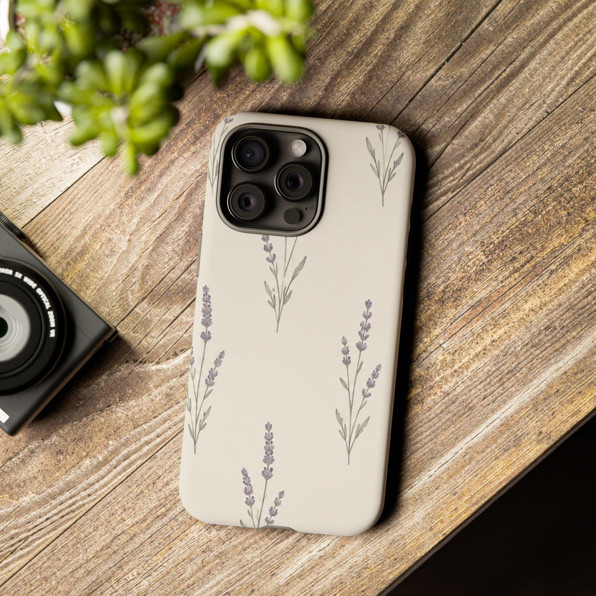Floral Lavender Tough Phone Case
