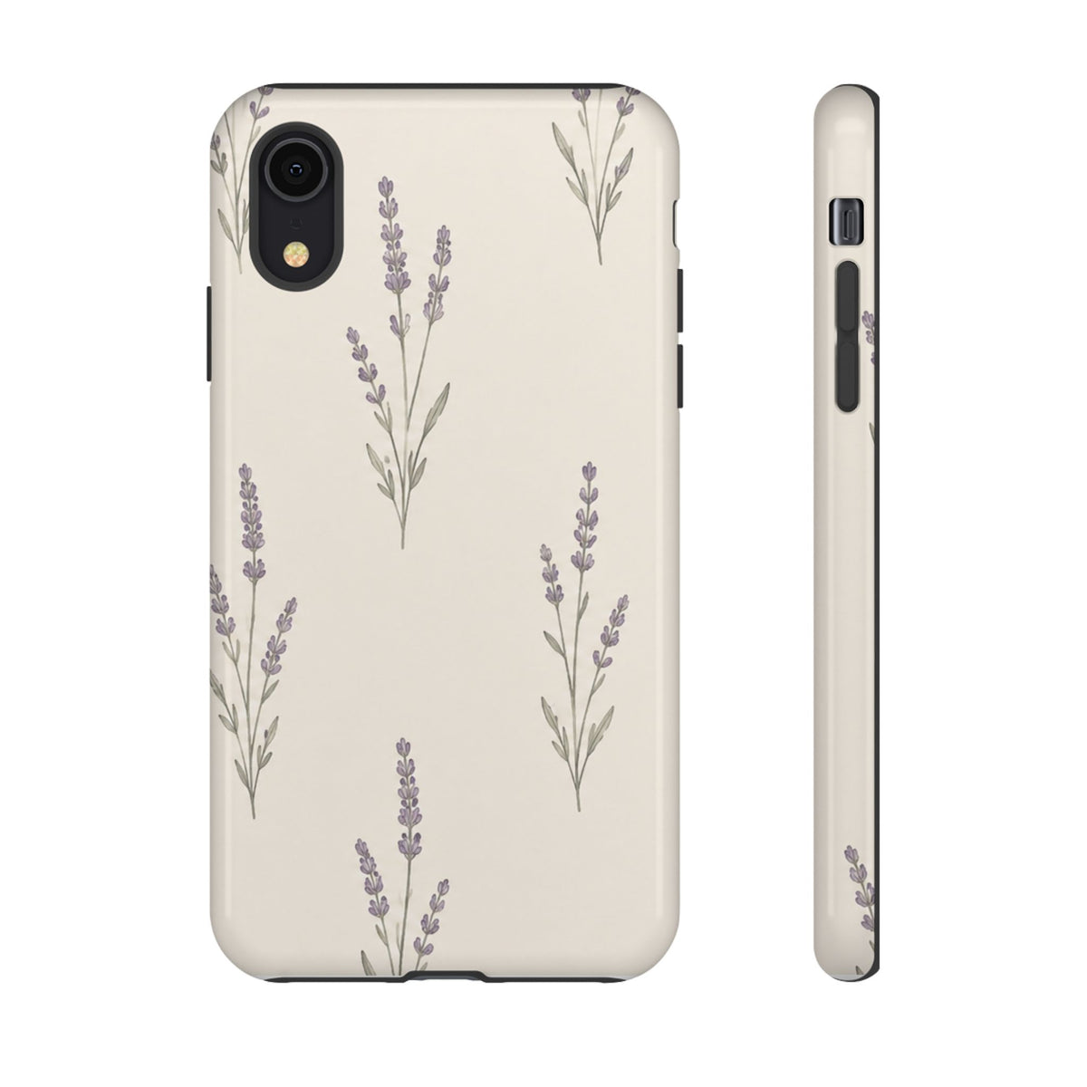 Floral Lavender Tough Phone Case