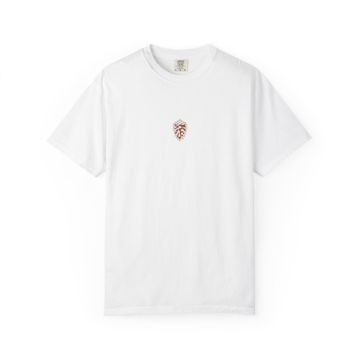 T-shirt Pomme de Pin — Design Minimaliste