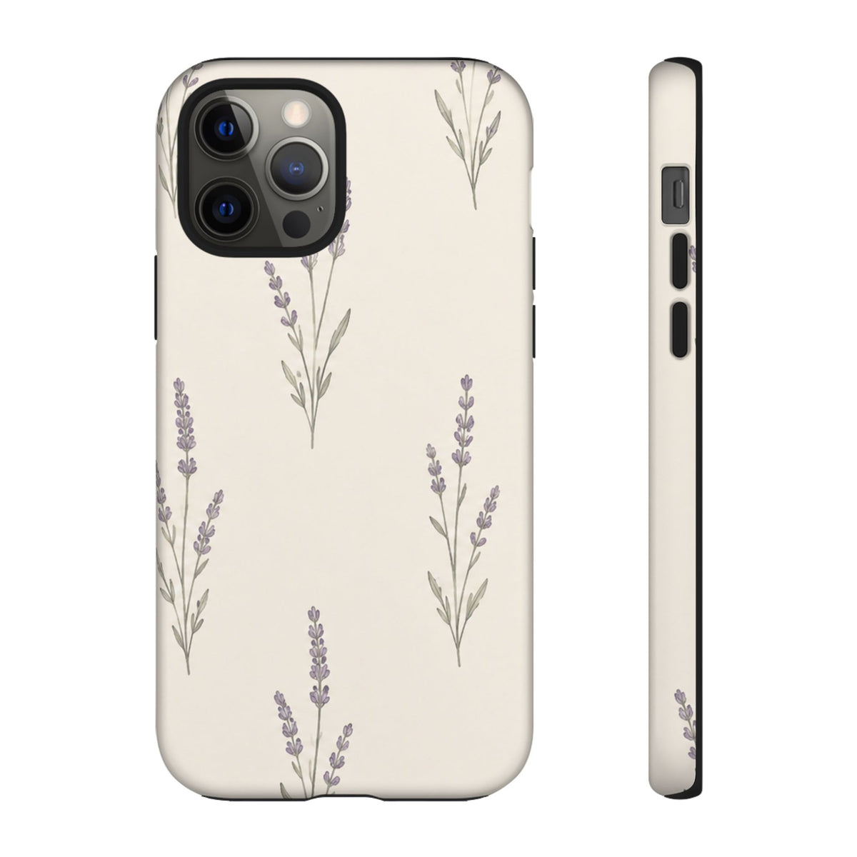 Floral Lavender Tough Phone Case