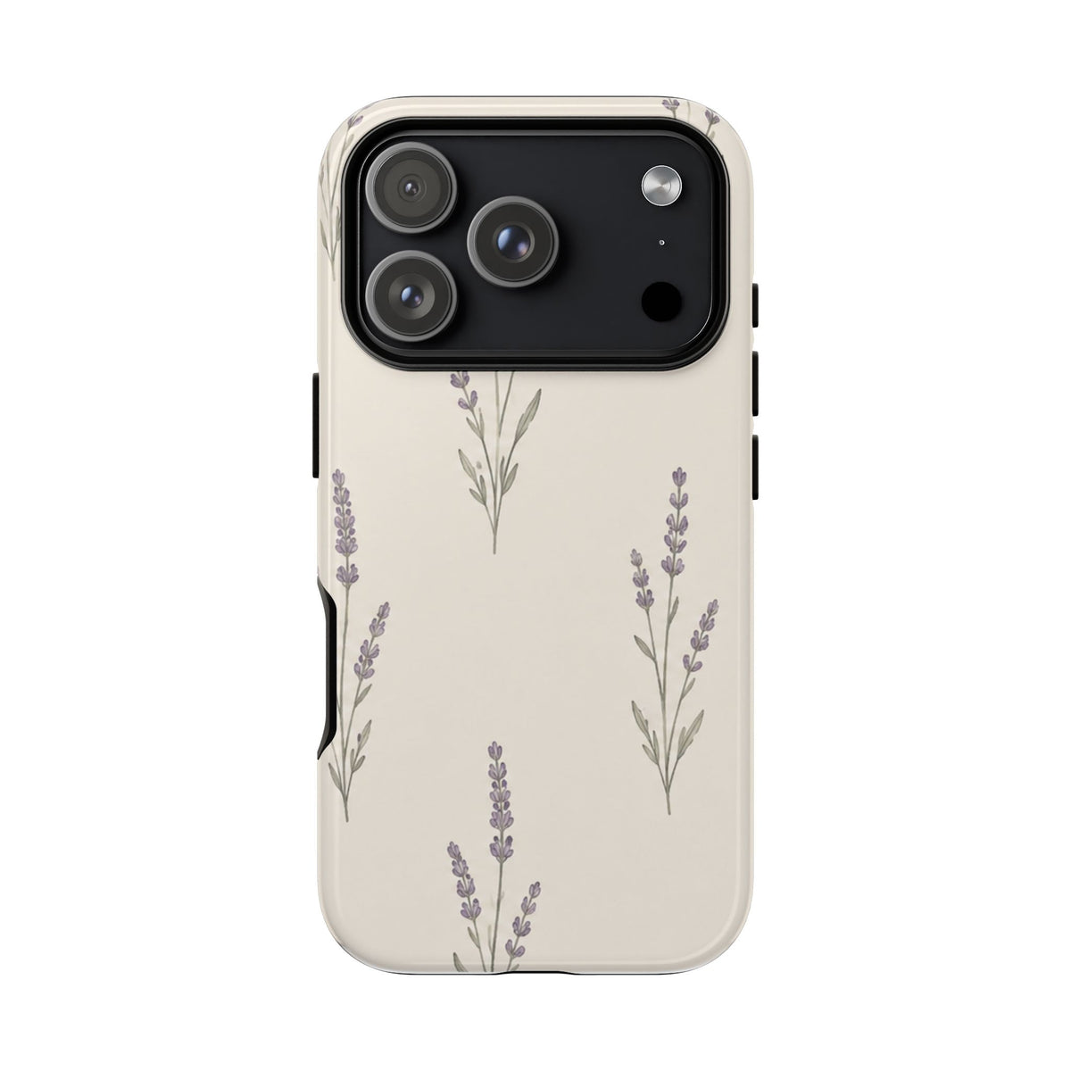 Floral Lavender Tough Phone Case