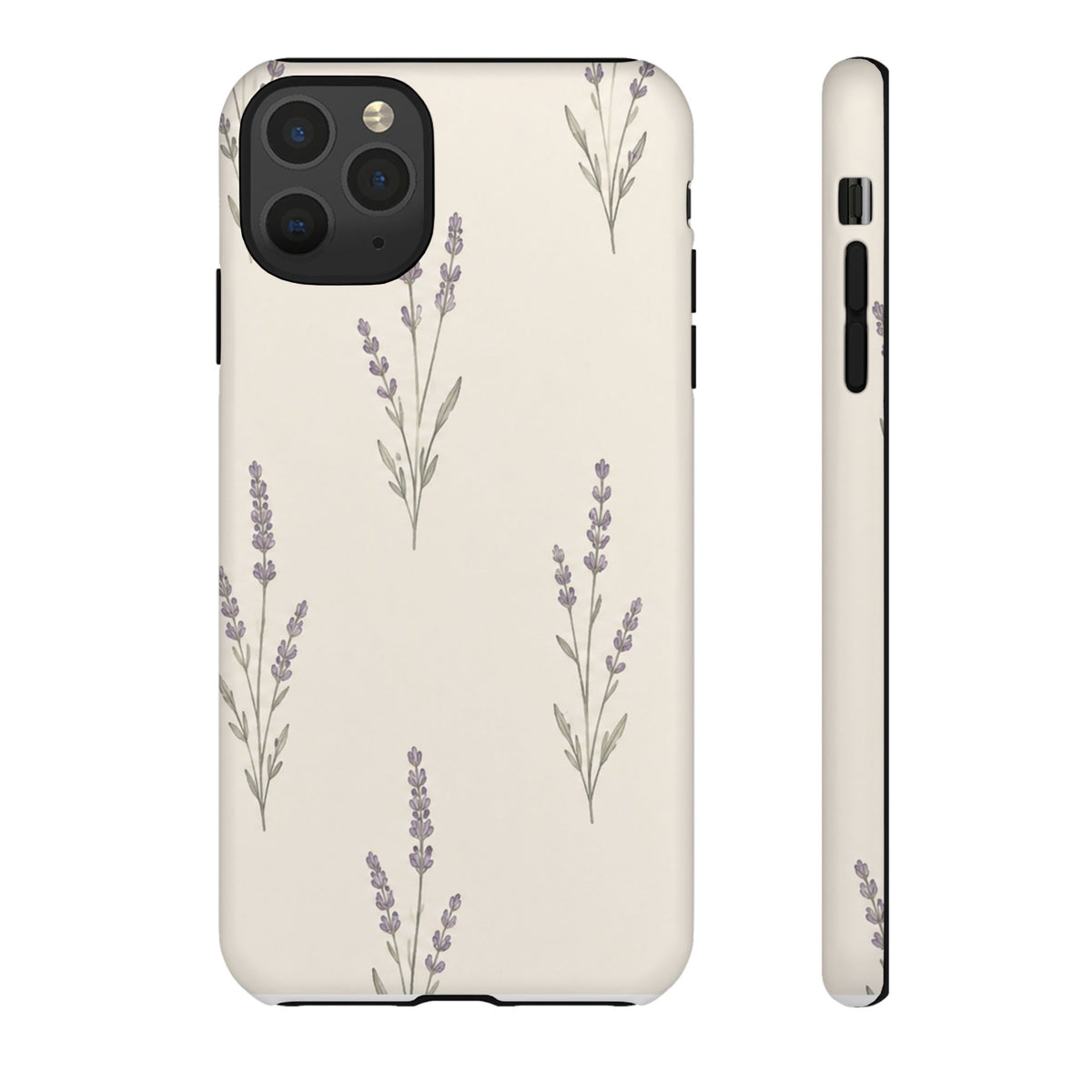 Floral Lavender Tough Phone Case