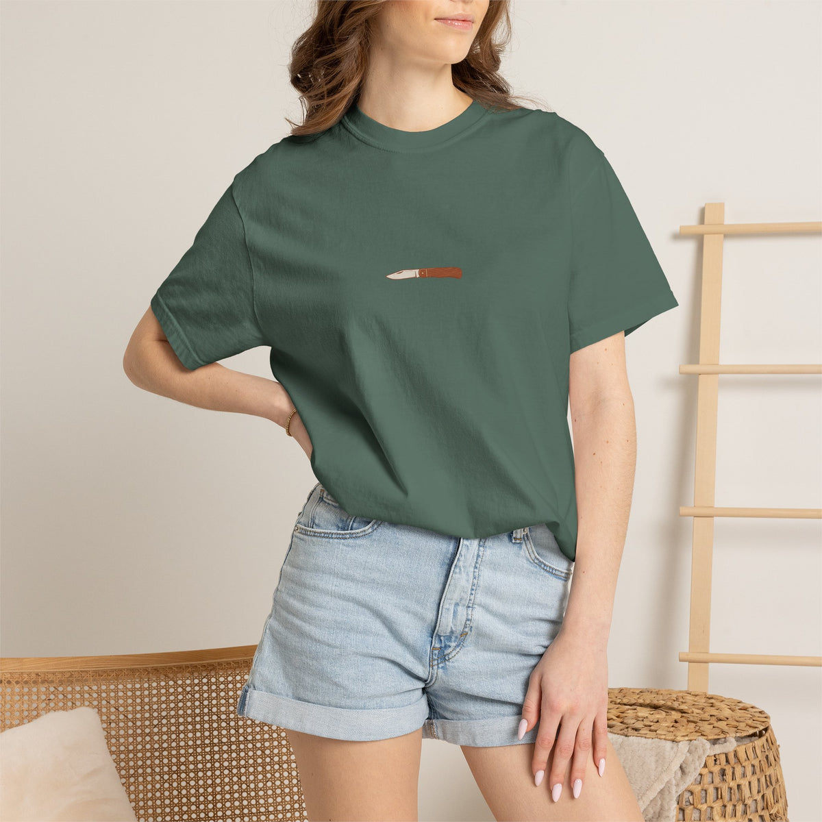 T-shirt Couteau — Design Minimaliste Nord Country Co.