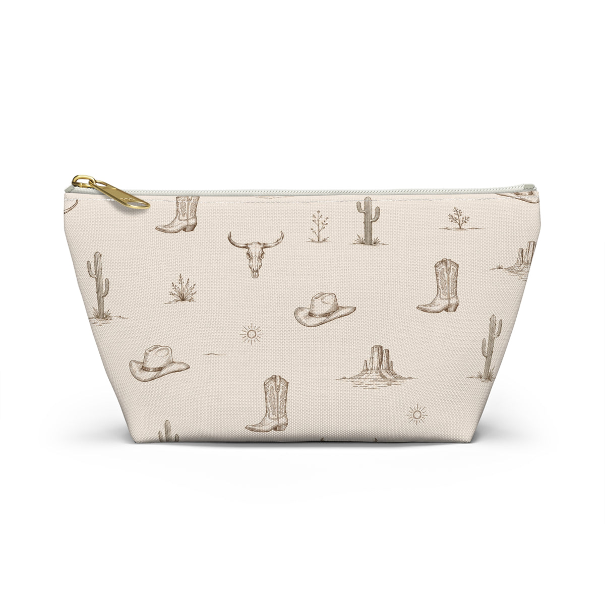 Pochette Accessoires — Désert Western Chapeau et Bottes