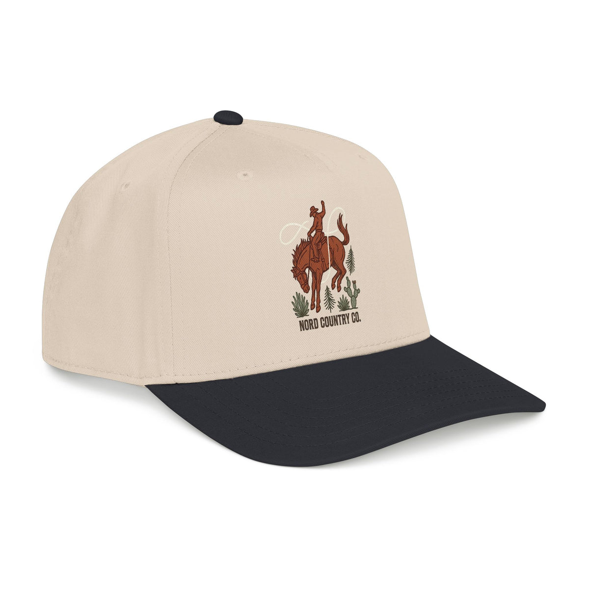 Casquette Rodeo Cowboy — Nord Country Co. Baseball Mi-Profil