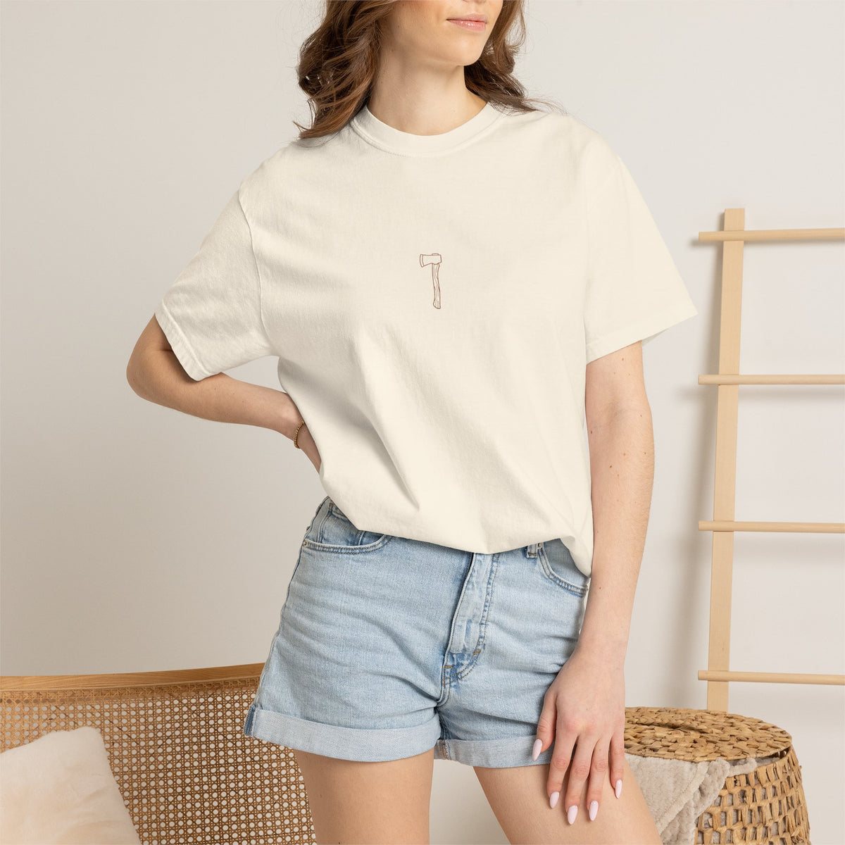 Vintage Axe Tee — Minimalist Design