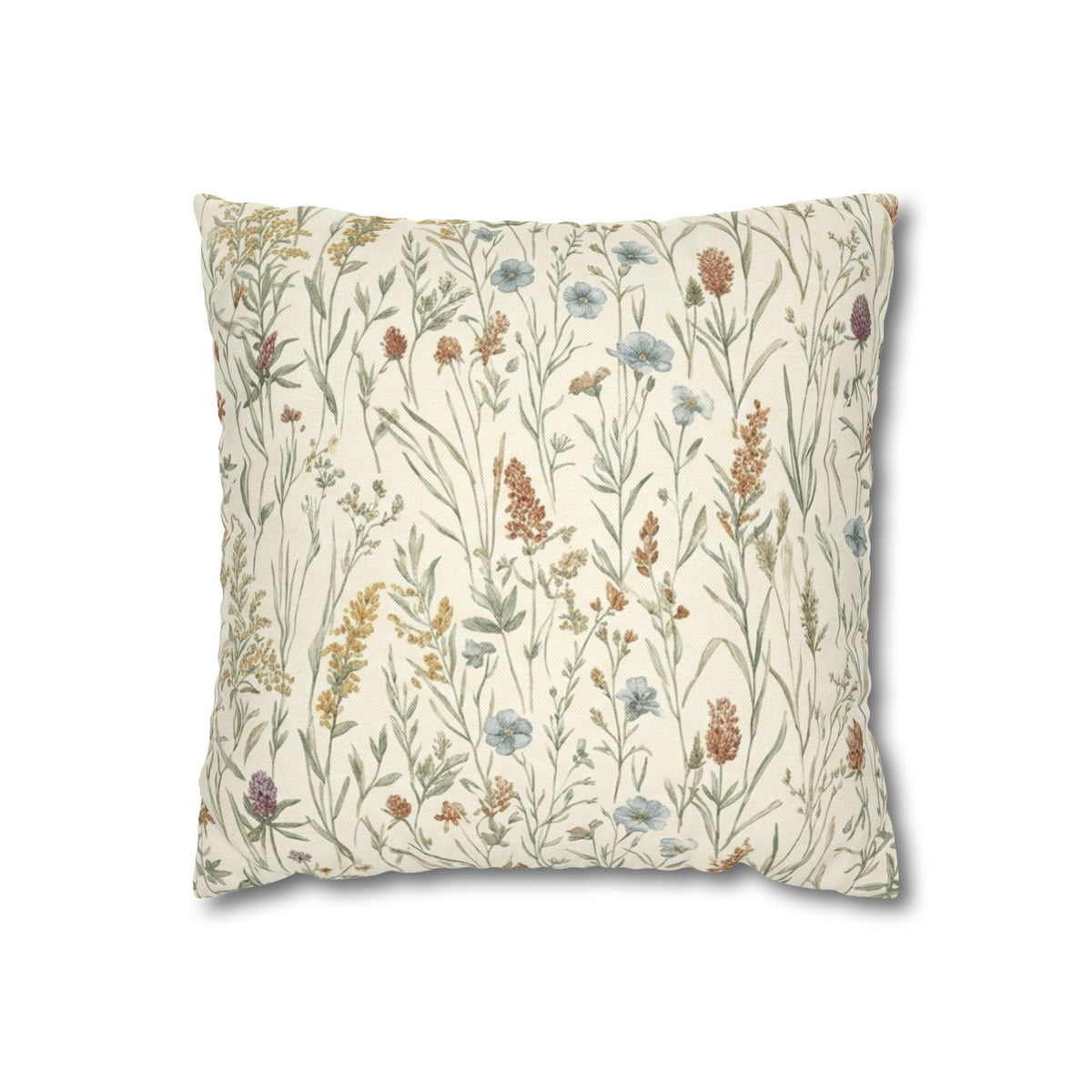 Housse de Coussin — Prairie Fleurie Botanique