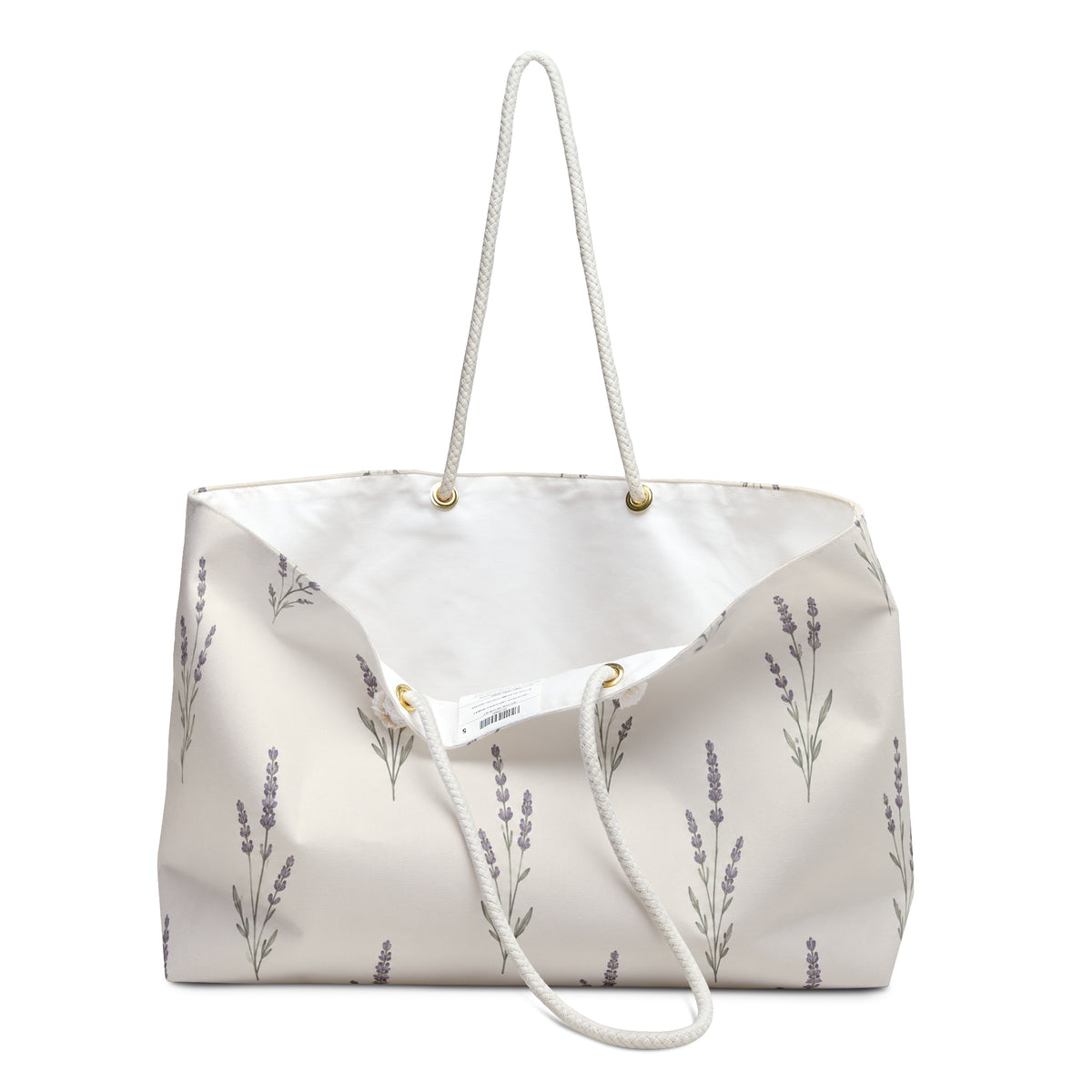 Sac Weekender Brin de Lavande — Tote Floral pour Escapades — Nord Country Co.
