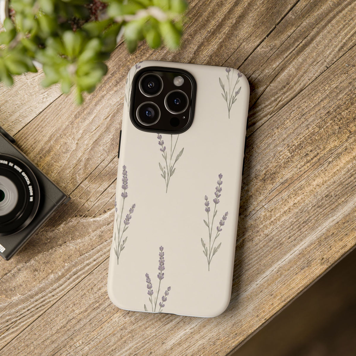 Floral Lavender Tough Phone Case