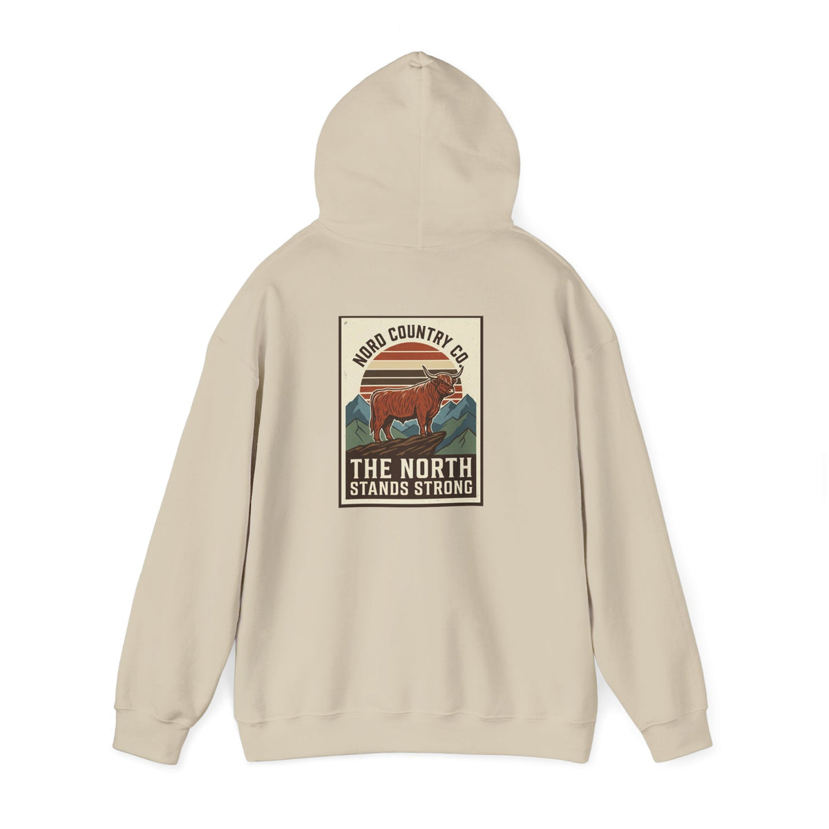Coton Ouaté Bison Vintage — The North Stands Strong