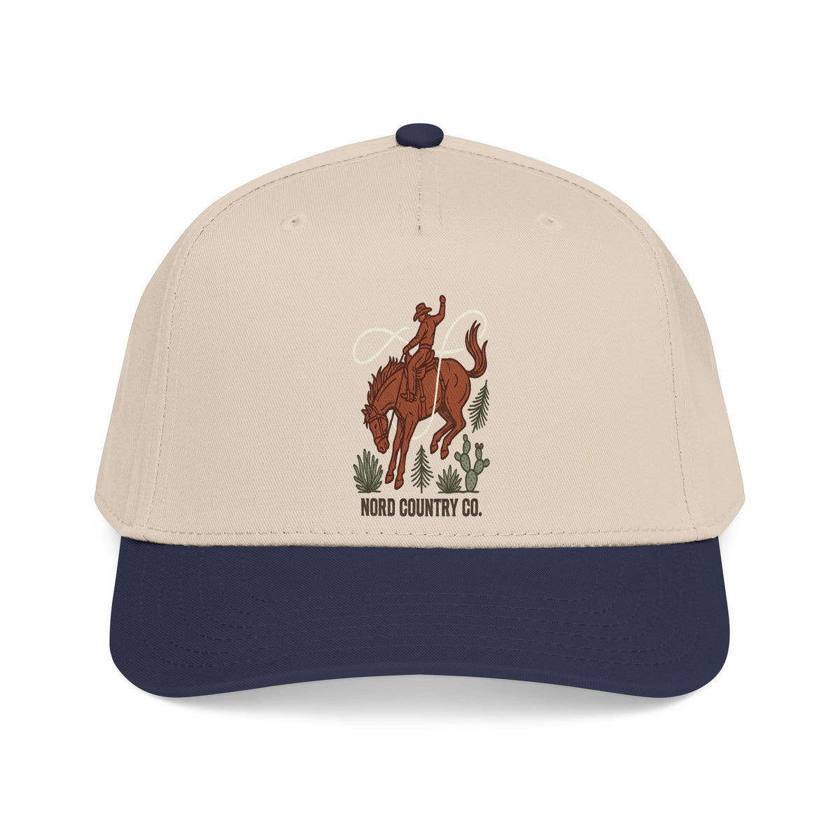 Casquette Rodeo Cowboy — Nord Country Co. Baseball Mi-Profil