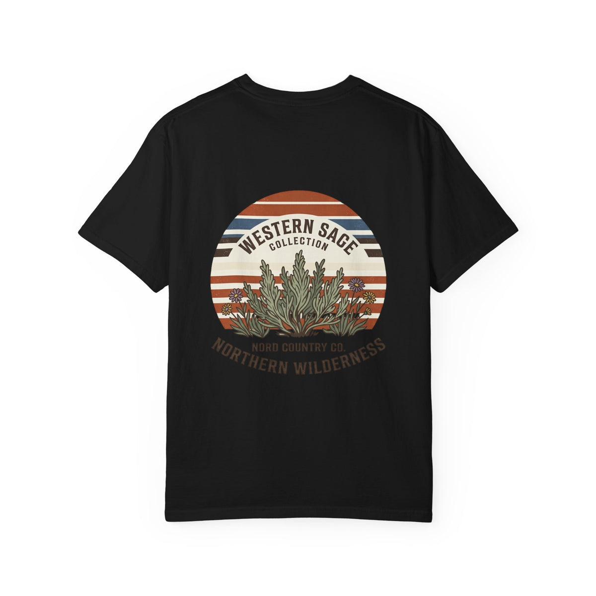 Western Sage T-Shirt — Northern Wilderness Graphic Tee
