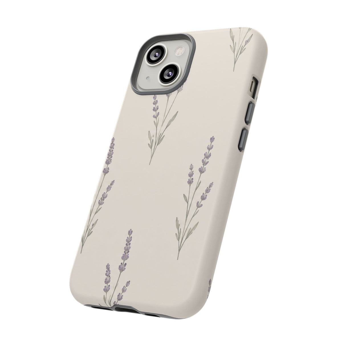 Floral Lavender Tough Phone Case