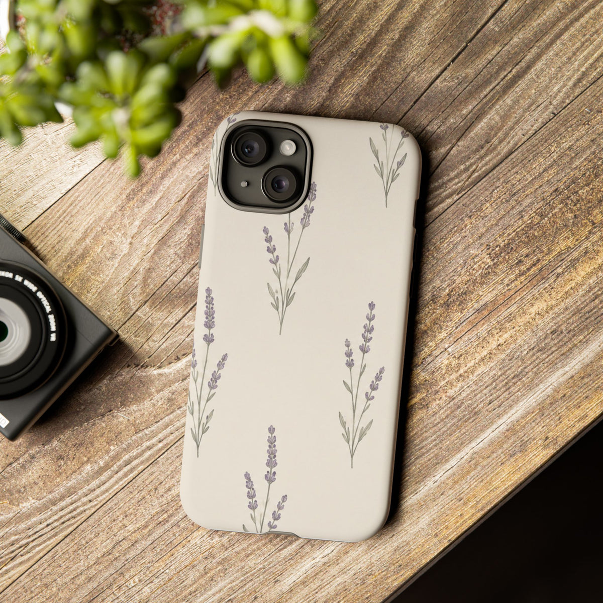 Floral Lavender Tough Phone Case