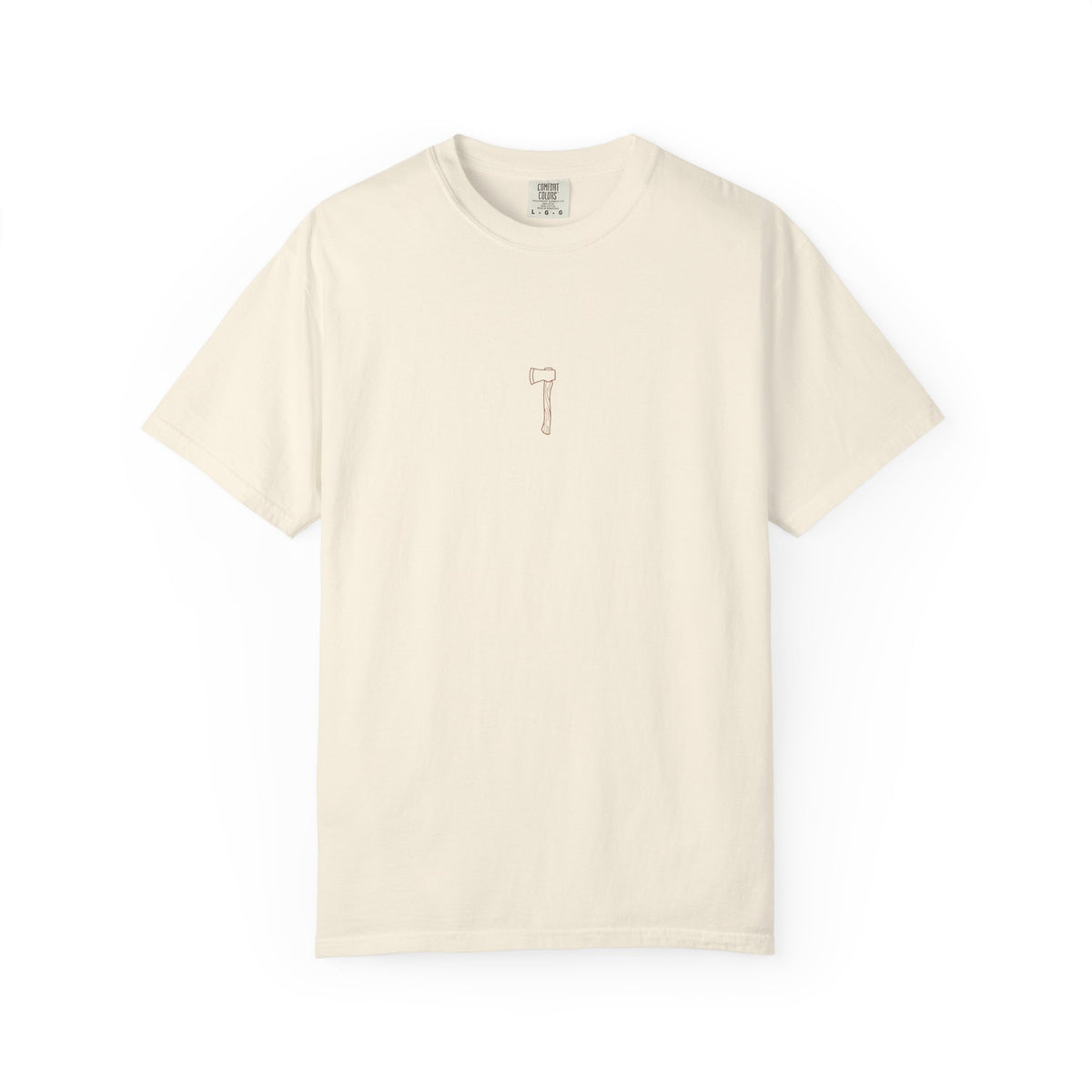 T-shirt Hache Vintage — Design Minimaliste