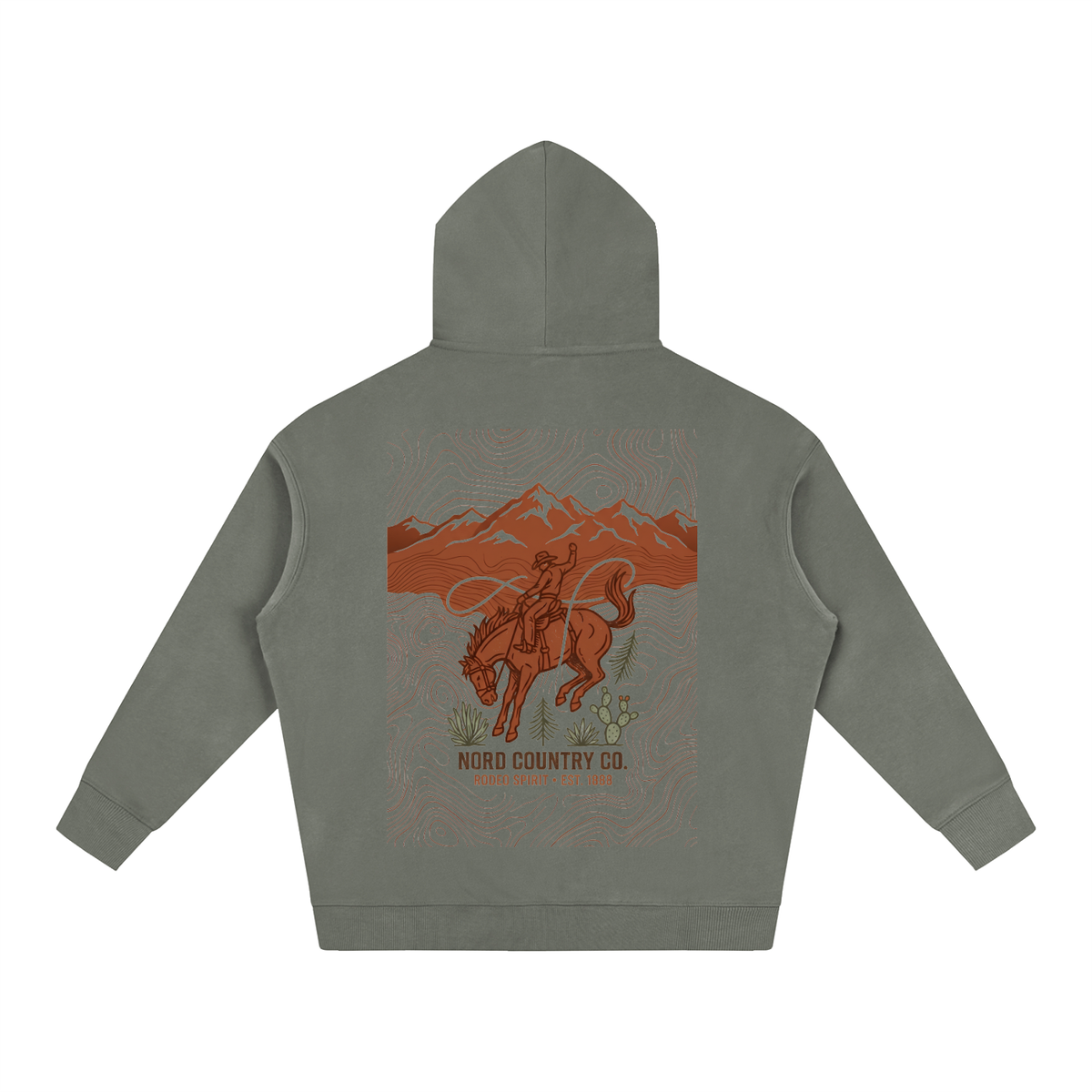 Oversized Hoodie — Nord Country Co. Logo