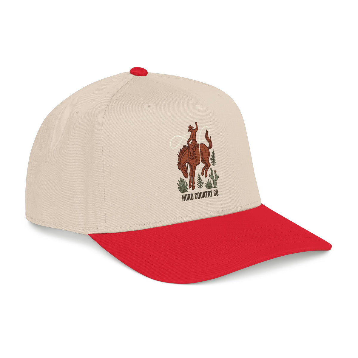 Casquette Rodeo Cowboy — Nord Country Co. Baseball Mi-Profil