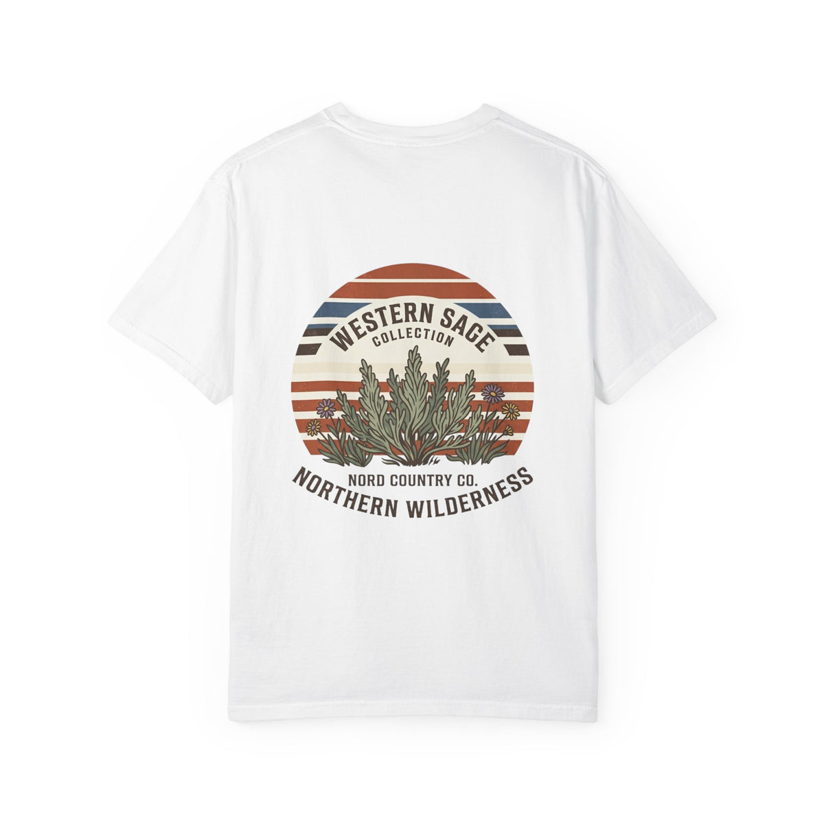 Western Sage T-Shirt — Northern Wilderness Graphic Tee