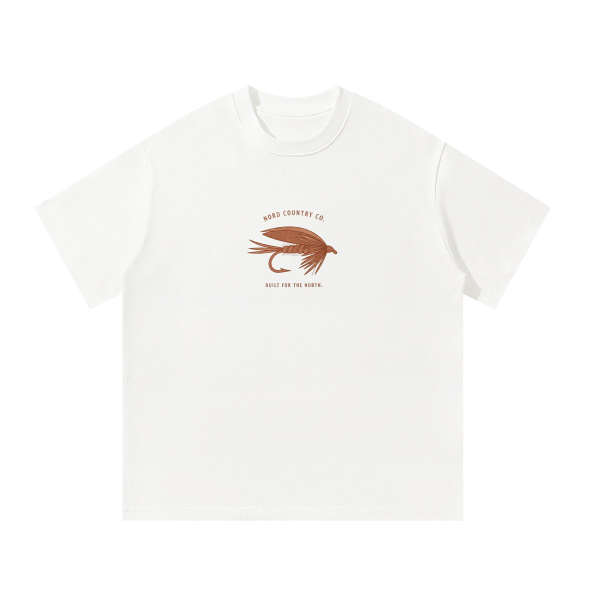 T-shirt Mouche à Pêche — Oversize Built for the North