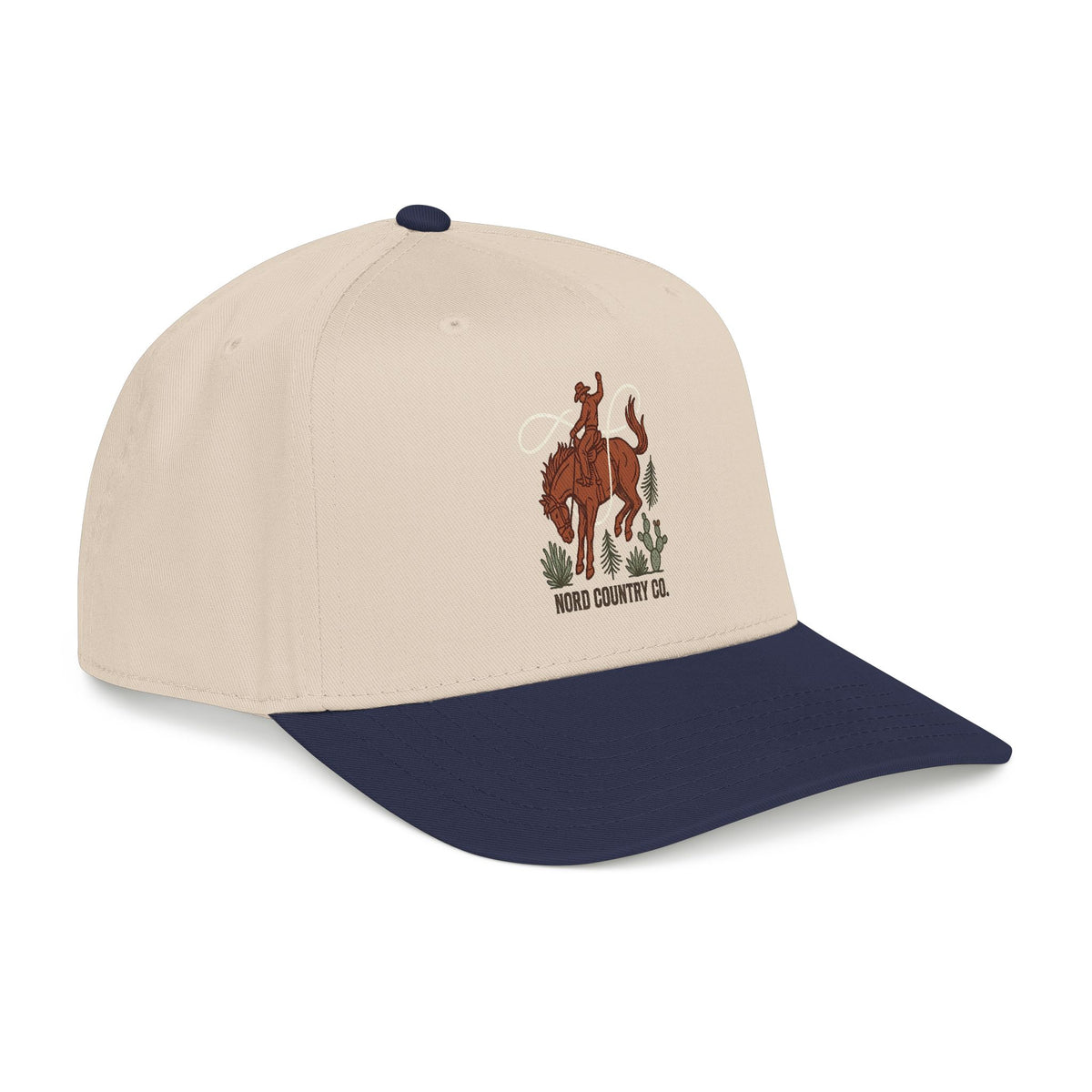 Casquette Rodeo Cowboy — Nord Country Co. Baseball Mi-Profil