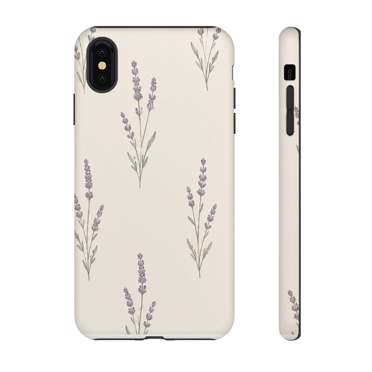 Floral Lavender Tough Phone Case