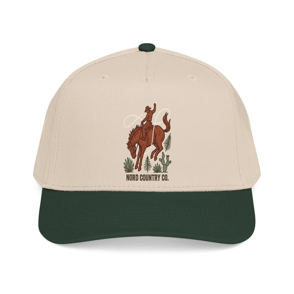 Casquette Rodeo Cowboy — Nord Country Co. Baseball Mi-Profil