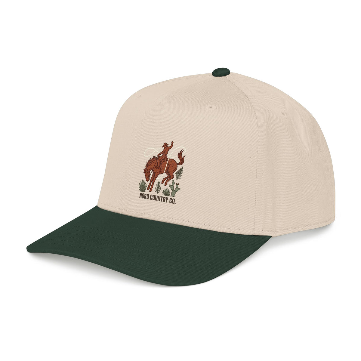 Casquette Rodeo Cowboy — Nord Country Co. Baseball Mi-Profil
