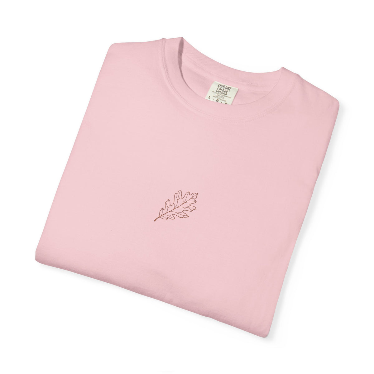 T-shirt Feuille — Design Minimaliste Dos NORD