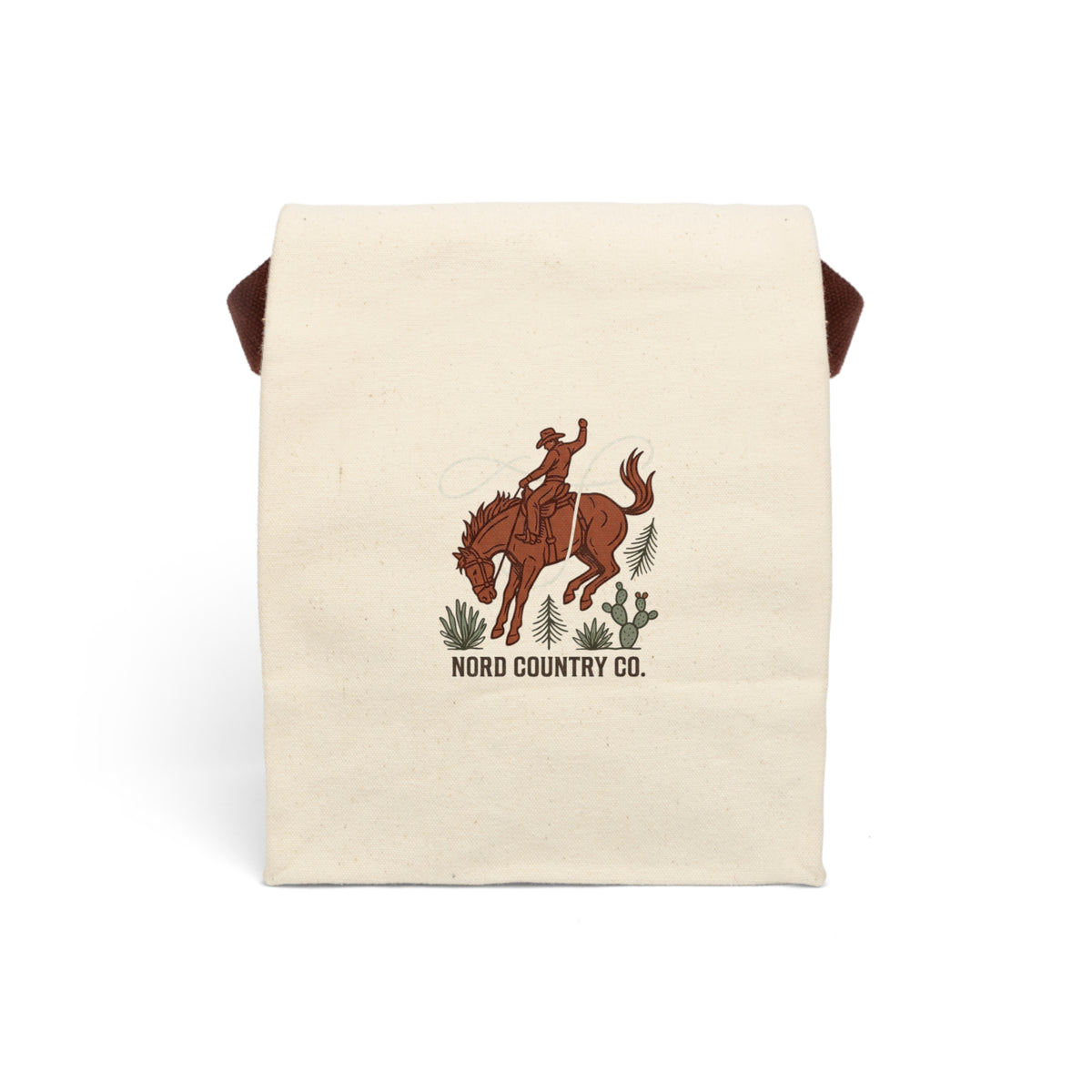 Sac-Repas en Toile — Cheval Rodeo Western