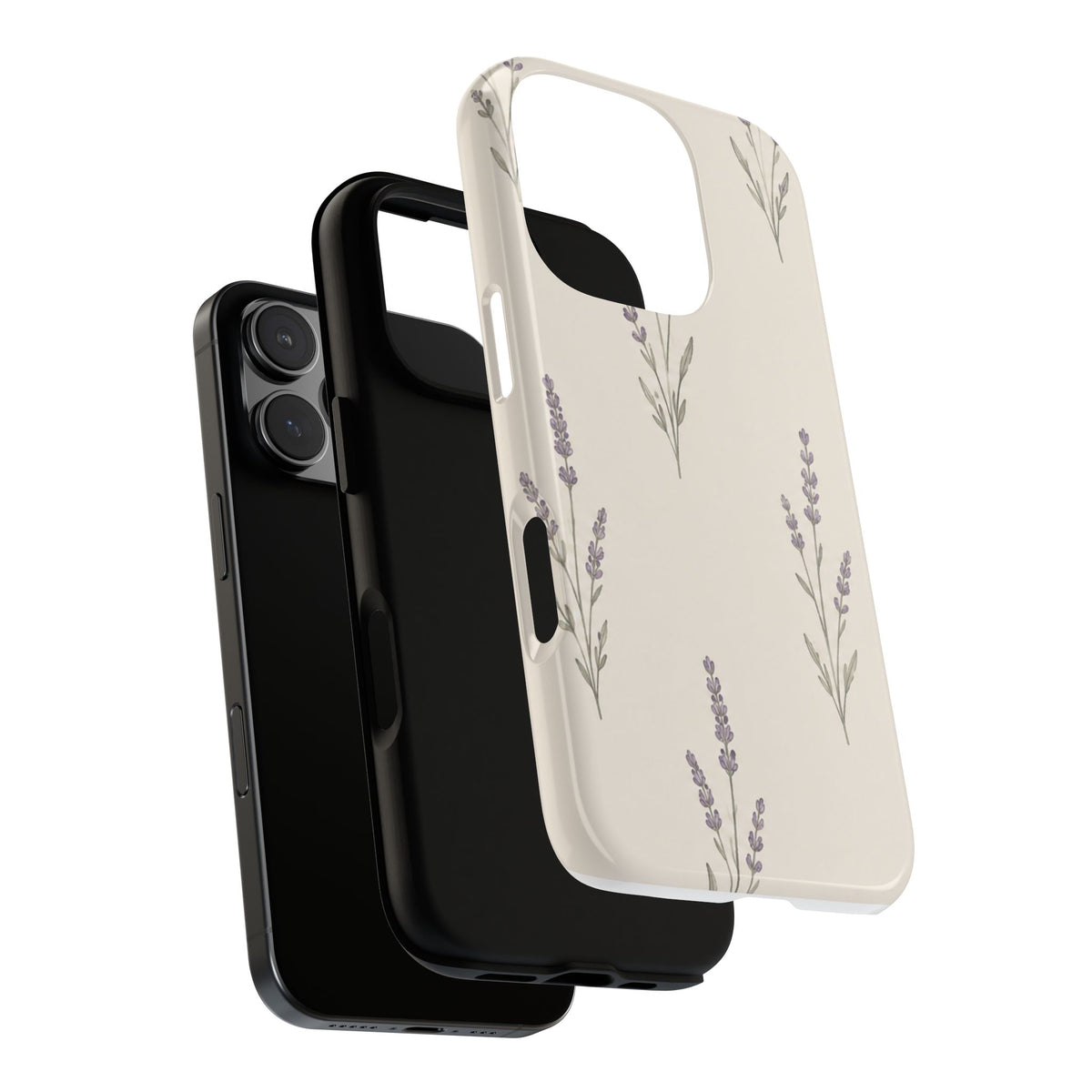 Floral Lavender Tough Phone Case