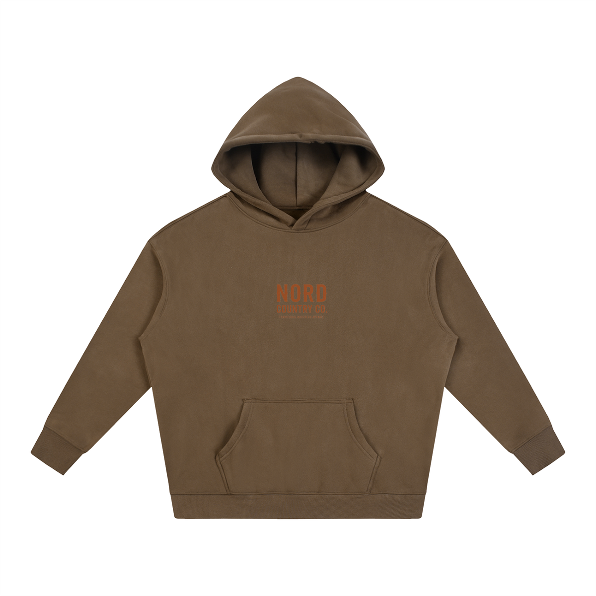 Coton Ouaté Oversize — Logo Nord Country Co.