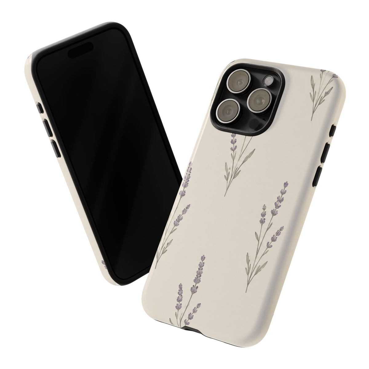 Floral Lavender Tough Phone Case