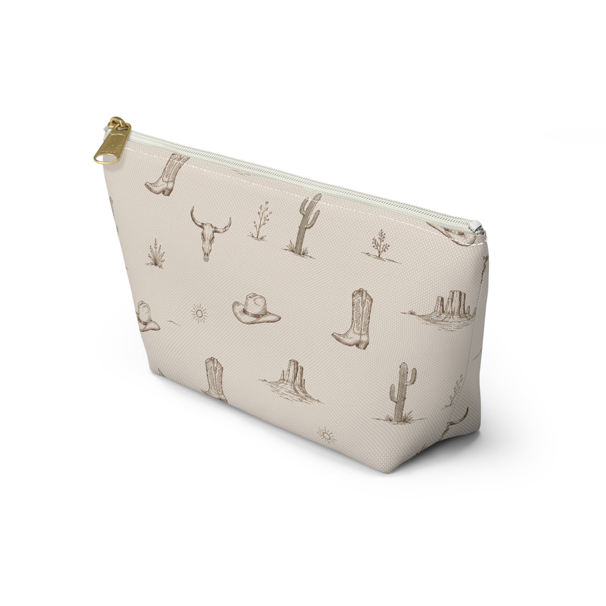 Pochette Accessoires — Désert Western Chapeau et Bottes