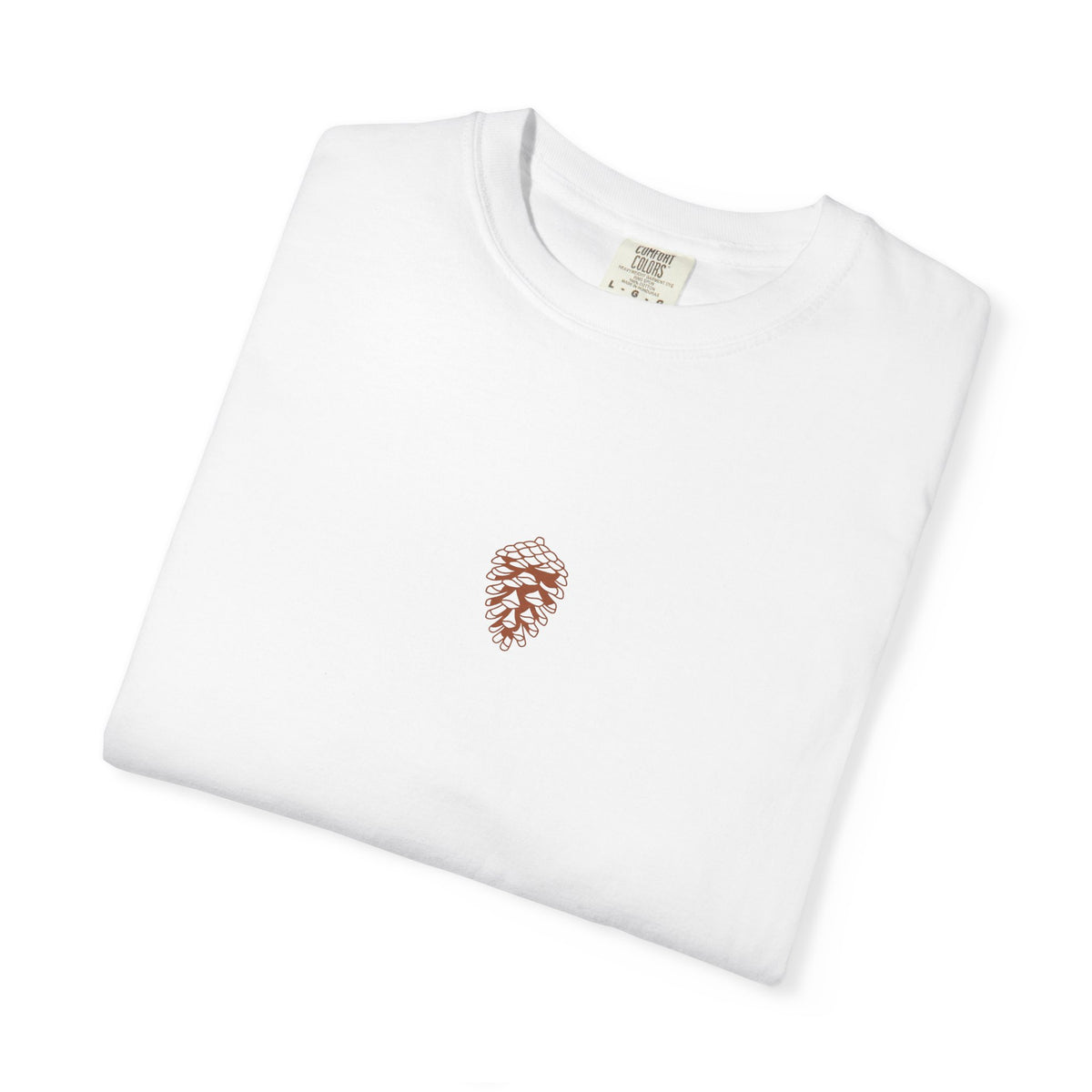 T-shirt Pomme de Pin — Design Minimaliste