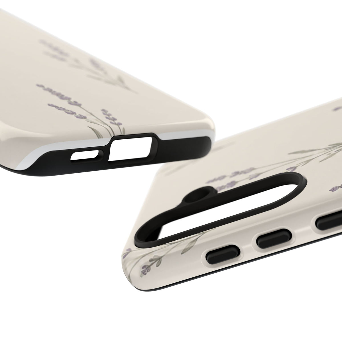 Floral Lavender Tough Phone Case