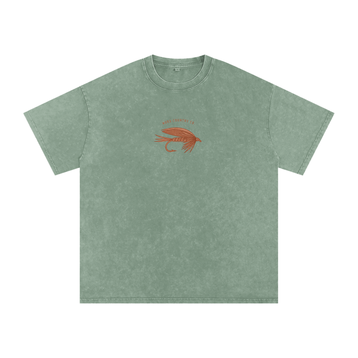 T-shirt Mouche à Pêche — Esprit Rivière Nord Country Co.
