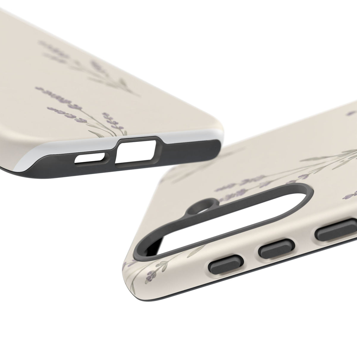 Floral Lavender Tough Phone Case