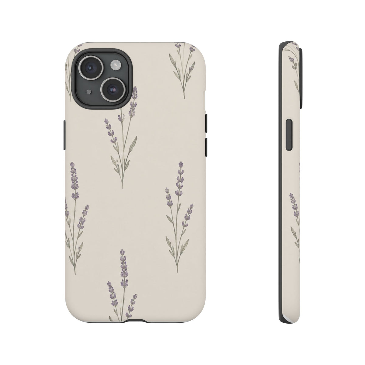 Floral Lavender Tough Phone Case
