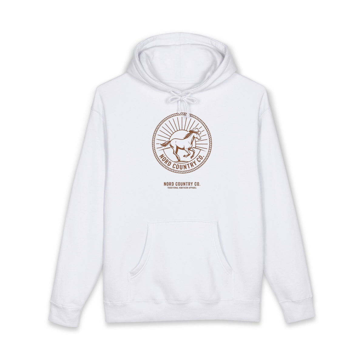 Coton Ouaté Blanc — Badge Nord Country Co.