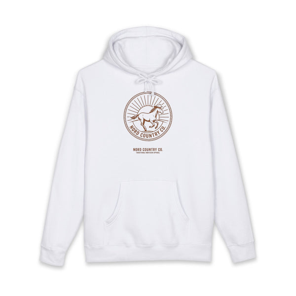 Coton Ouaté Blanc — Badge Nord Country Co.
