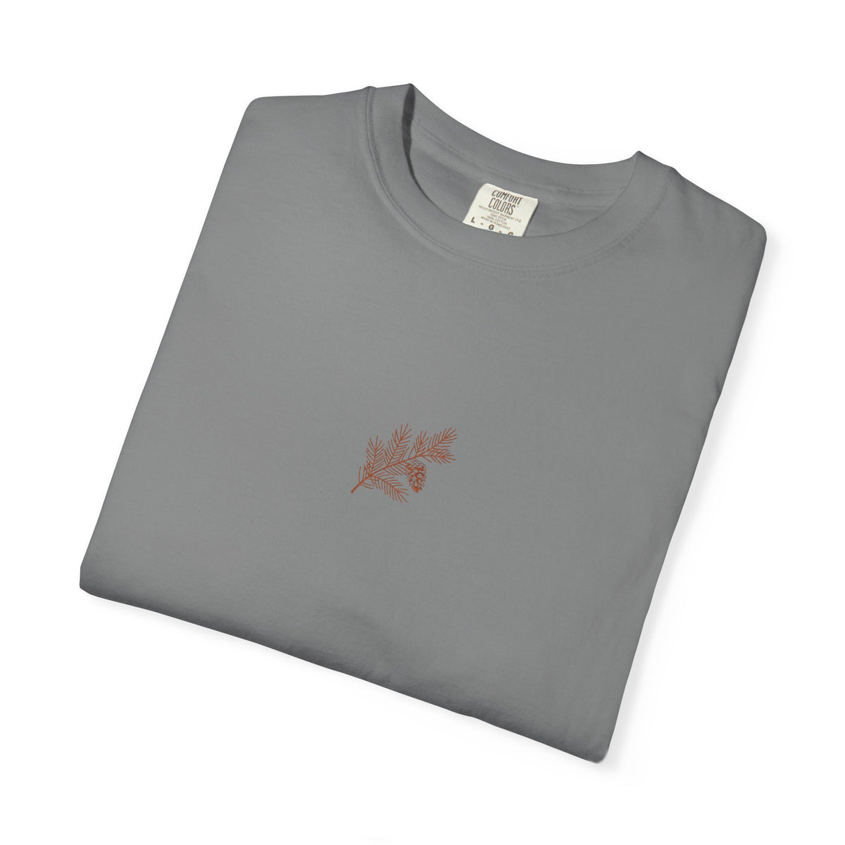 T-shirt Branche de Pin — Design Minimaliste