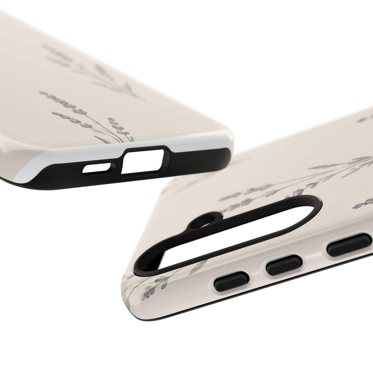 Floral Lavender Tough Phone Case