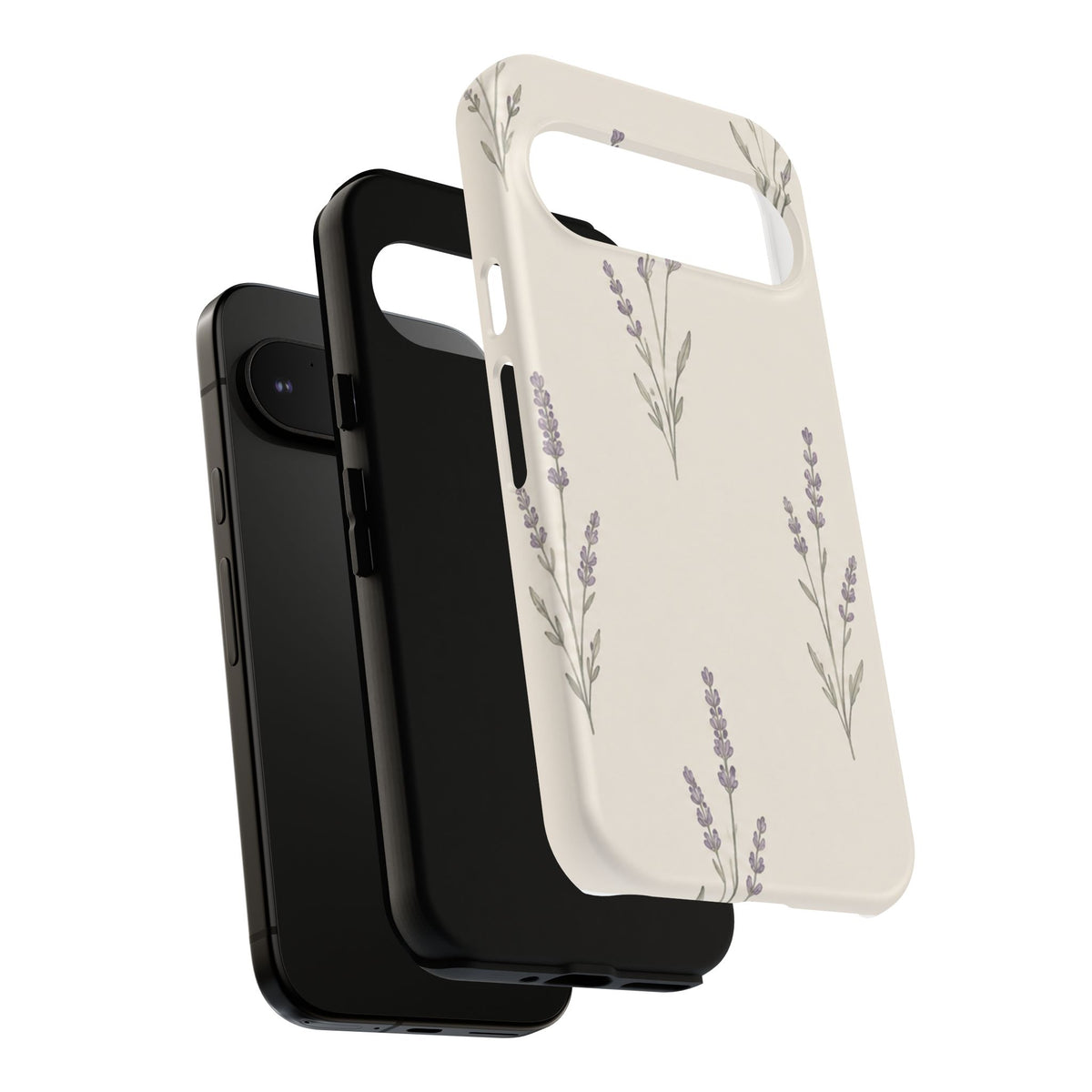 Floral Lavender Tough Phone Case