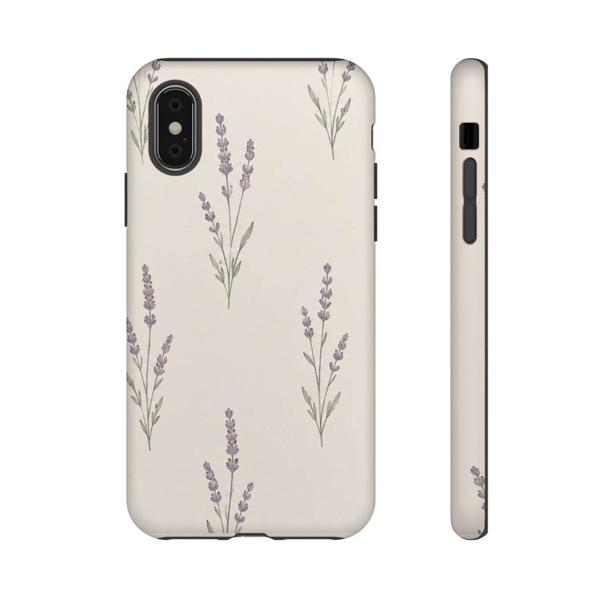 Floral Lavender Tough Phone Case